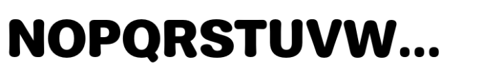 Founder Rounder Black Font UPPERCASE
