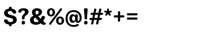 Founder Rounder Bold Font OTHER CHARS