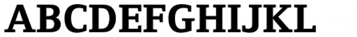 Foundry Form Serif ExtraBold Font UPPERCASE