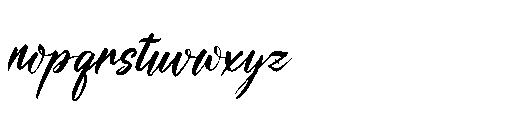 Fouragoh Italic Font LOWERCASE