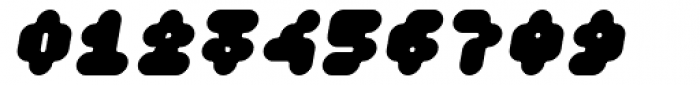 Fourforty Black Oblique Font OTHER CHARS