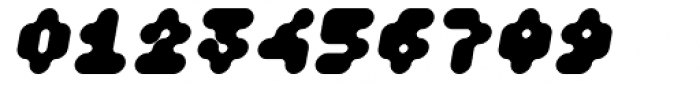 Fourforty ExtraBold Oblique Font OTHER CHARS