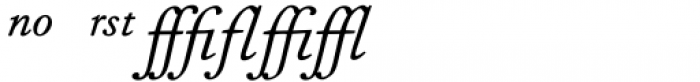 Fournier MT Italic Expert Font UPPERCASE