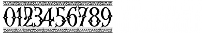 Fourth Reign Border Diamond Font OTHER CHARS