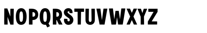 Fox Bighug Regular Font UPPERCASE