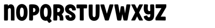Fox Bison Regular Font LOWERCASE