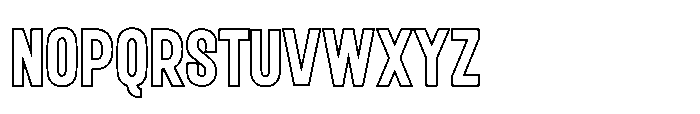 Fox Boldium Shadow Fox Boldium Outline Outline Font UPPERCASE