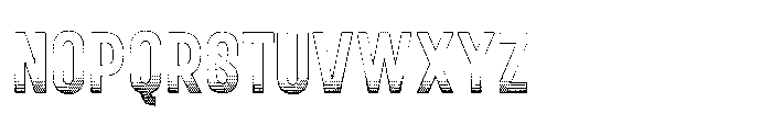 Fox Boldium Shadow Fox Boldium Spot Spot Font UPPERCASE