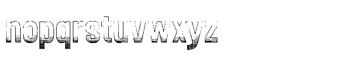 Fox Boldium Shadow Fox Boldium Spot Spot Font LOWERCASE