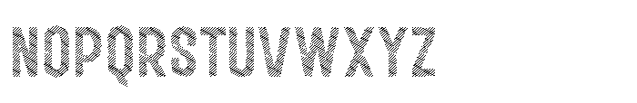 Fox Boldium Shadow Fox Boldium Strokes Strokes Font UPPERCASE