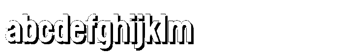 Fox Boldium Shadow Shadow FONT