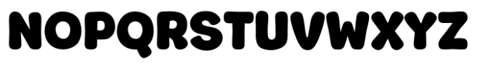 Fox Bouncy Regular Font UPPERCASE