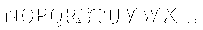Fox Bravion Shadow Shadow Font UPPERCASE
