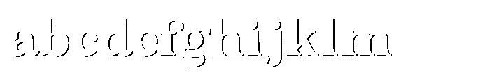 Fox Bravion Shadow Shadow FONT