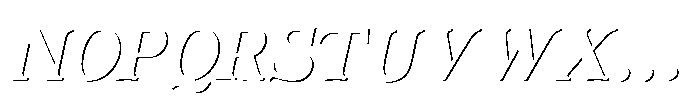 Fox Bravion Shadow Slant Shadow Slant Font UPPERCASE