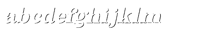 Fox Bravion Shadow Slant Shadow Slant FONT