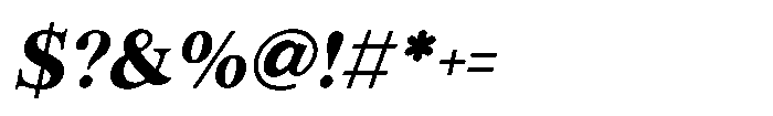 Fox Bravion Slant Slant Font OTHER CHARS