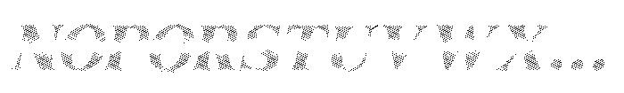 Fox Bravion Strokes Slant Strokes Slant Font UPPERCASE