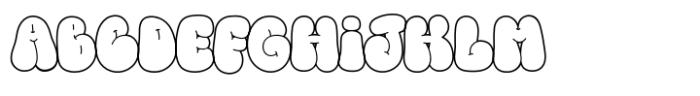 Fox Cherish Bubble Outline FONT
