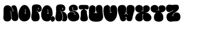 Fox Cherish Bubble Regular Font LOWERCASE