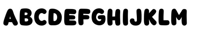 Fox Chubby Regular Font UPPERCASE
