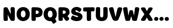 Fox Chunky Regular Font UPPERCASE