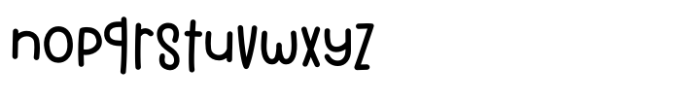 Fox Cycling Regular Font LOWERCASE