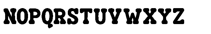 Fox Cynthia Regular Font UPPERCASE
