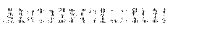 Fox Cynthia Strokes Strokes Font UPPERCASE