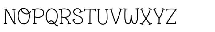 Fox Daisy Regular Font UPPERCASE