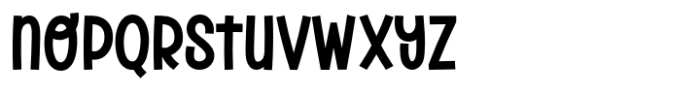 Fox Daniel Regular Font LOWERCASE