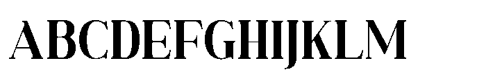 Fox Deliora Regular Font UPPERCASE