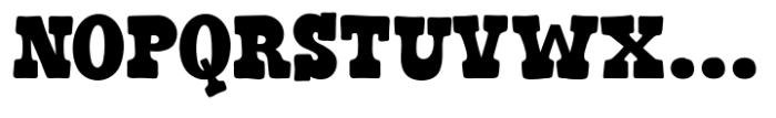 Fox Diablo Rust Regular Font LOWERCASE