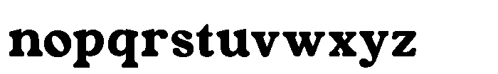 Fox Galloria Regular Font LOWERCASE