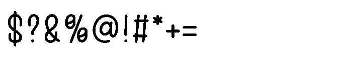 Fox Genius Regular Font OTHER CHARS