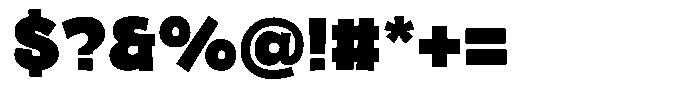 Fox Glima Regular Font OTHER CHARS