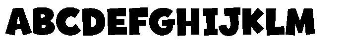 Fox Glima Regular Font UPPERCASE