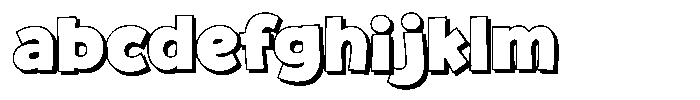Fox Glima Shadow Shadow FONT