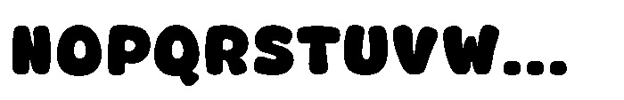 Fox Jumbo Regular Font UPPERCASE