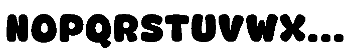 Fox Jumbo Regular Font LOWERCASE