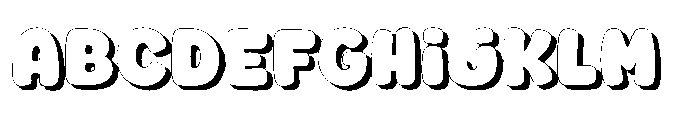 Fox Jumbo Shadow Shadow FONT