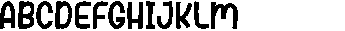 Fox Junior Regular Font UPPERCASE