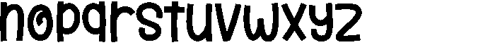 Fox Junior Regular Font LOWERCASE