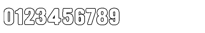 Fox Kamari Outline Outline Font OTHER CHARS