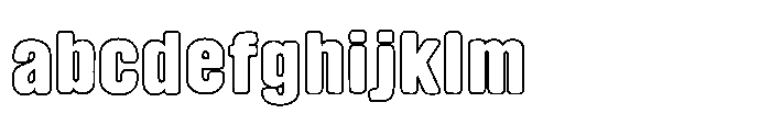 Fox Kamari Outline Outline FONT
