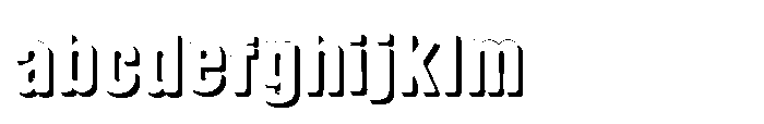 Fox Kamari Shadow Shadow FONT