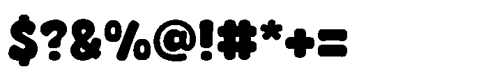Fox Kind Regular Font OTHER CHARS