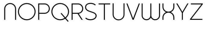 Fox Linea Thin Font UPPERCASE