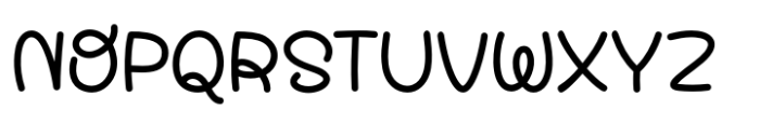 Fox Lollipop Regular Font UPPERCASE