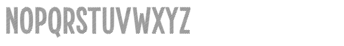 Fox Maggie Strokes Font UPPERCASE
